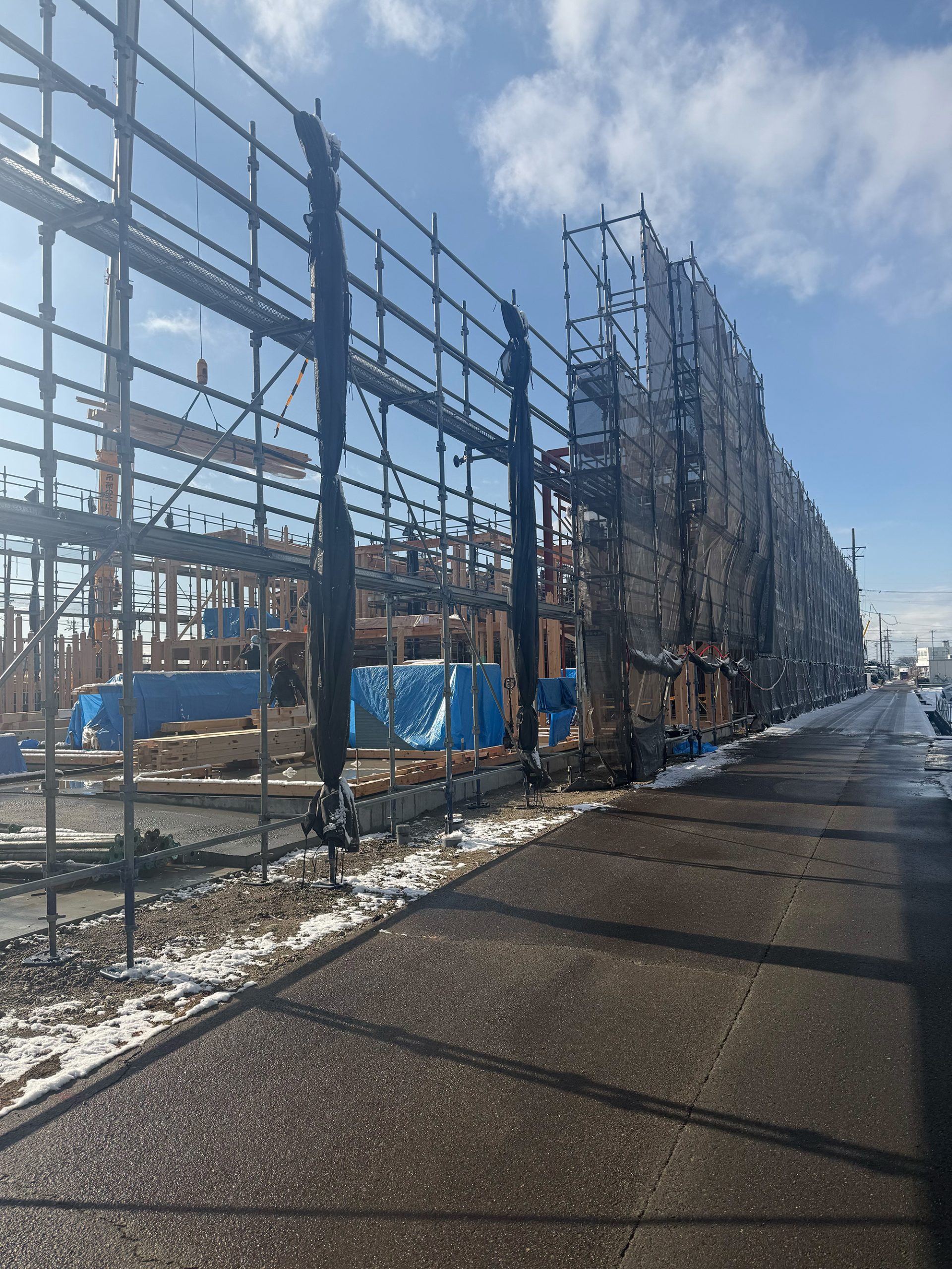 グランドガルテン江南の建築状況