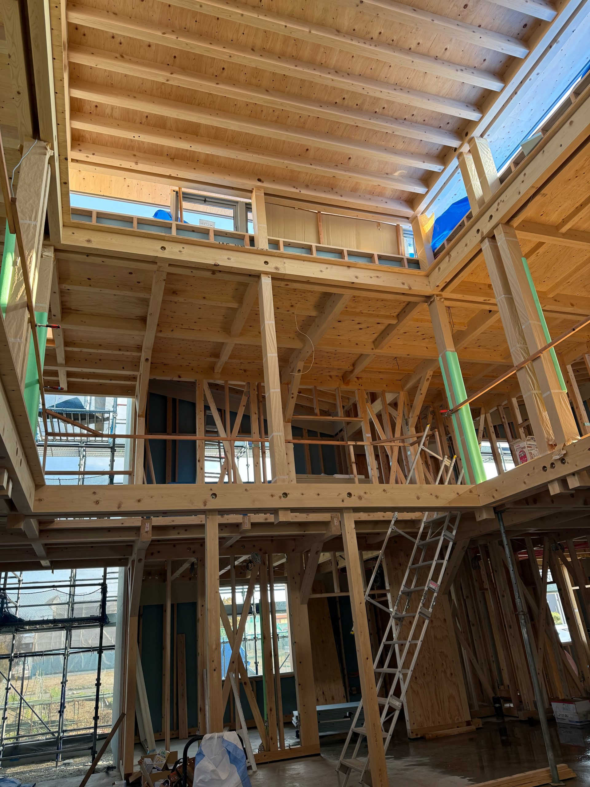 グランドガルテン江南の建築状況 その2